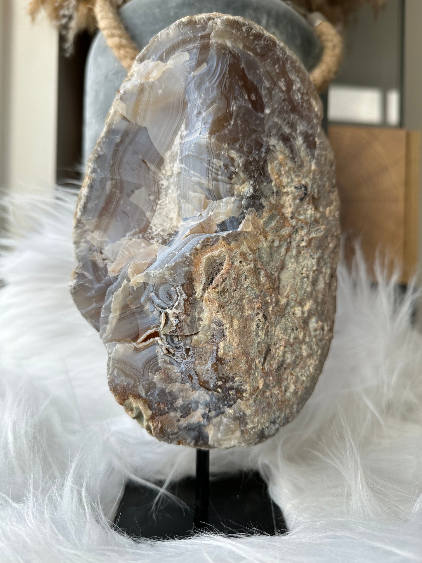 Agaat op standaard - Gemstone Dreams