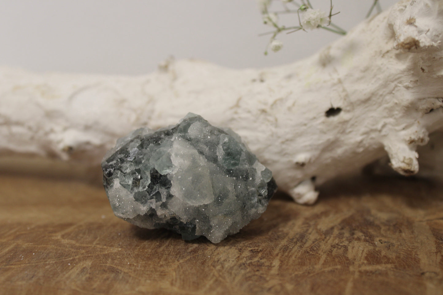 Sugar fluoriet cluster - Gemstone Dreams