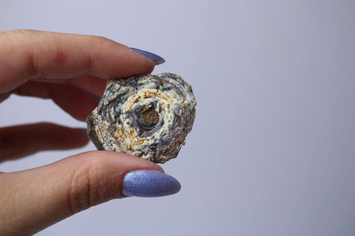 Chalcedoon roosje 12 - Gemstone Dreams
