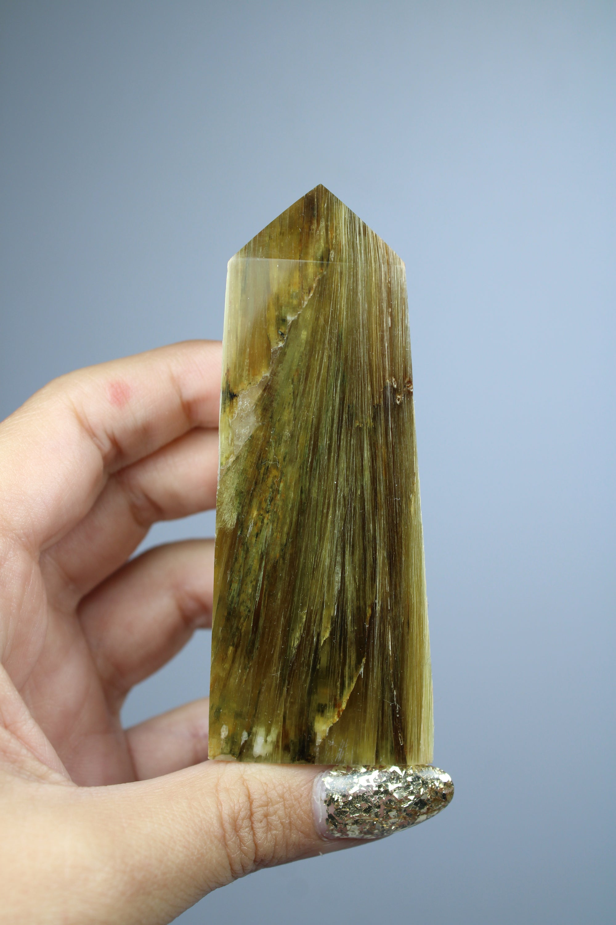 Gouden mica toren