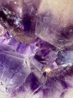 Amethist heart portal XL op standaard - Gemstone Dreams