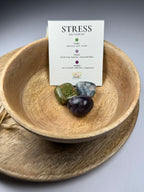 Stress gemstone set