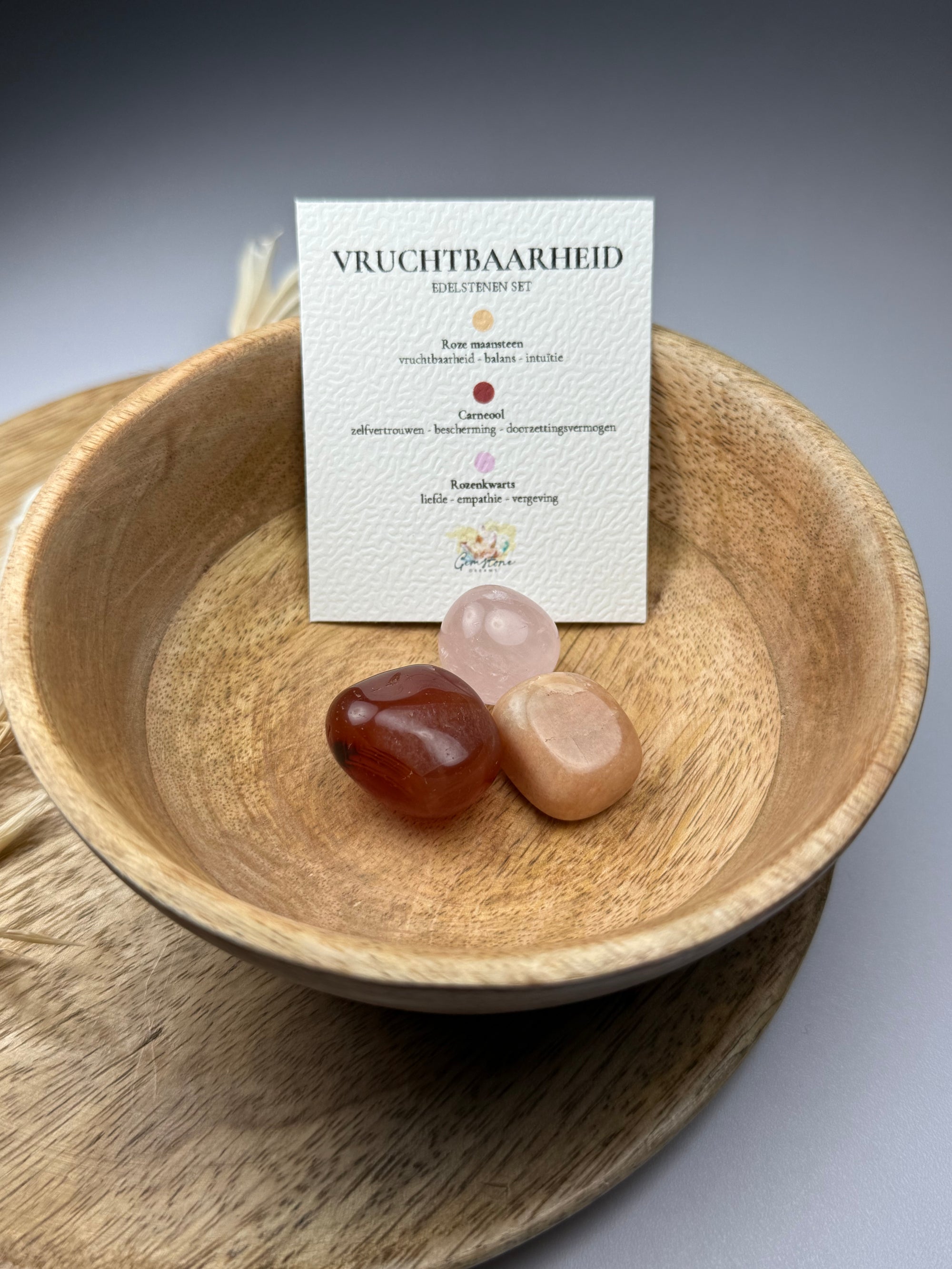 Fertility gemstone set