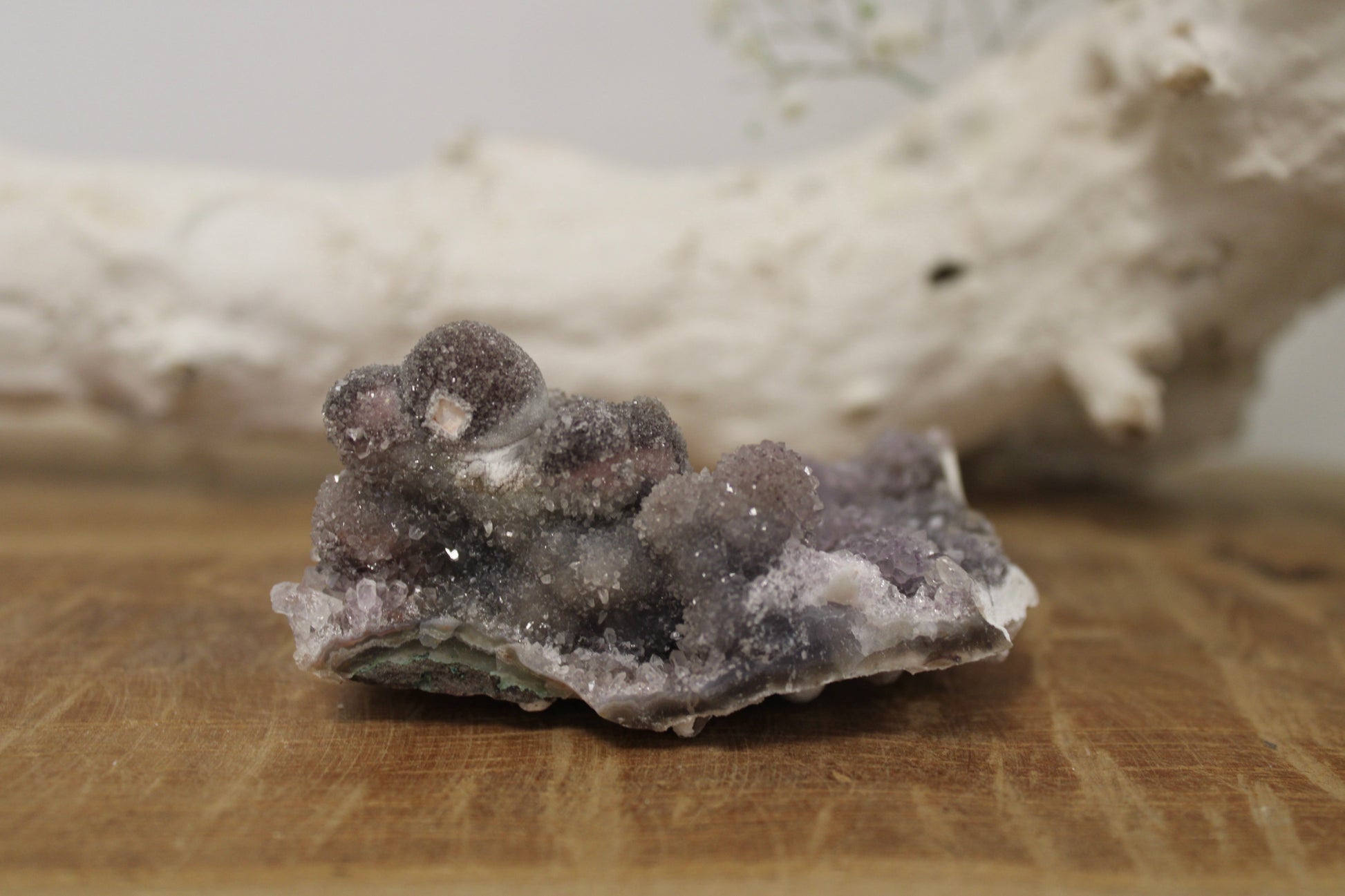 Flower amethyst cluster - Gemstone Dreams