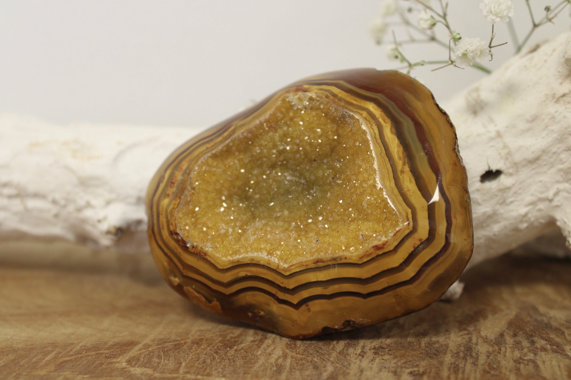 Agaat freeform A+ kwaliteit - Gemstone Dreams