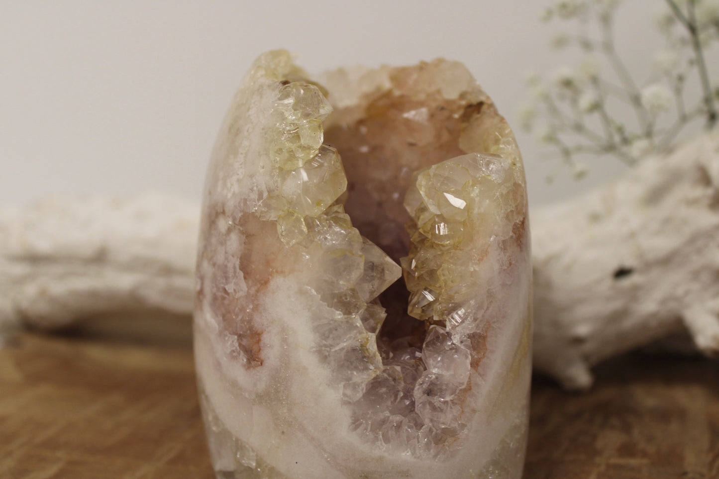 Roze amethist freeform - Gemstone Dreams