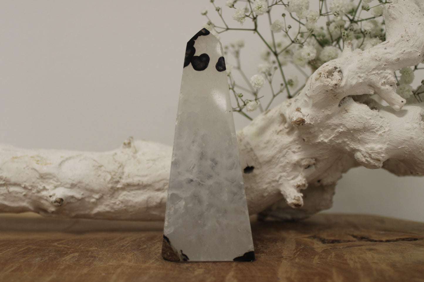 Agaat obelisk blauw - Gemstone Dreams