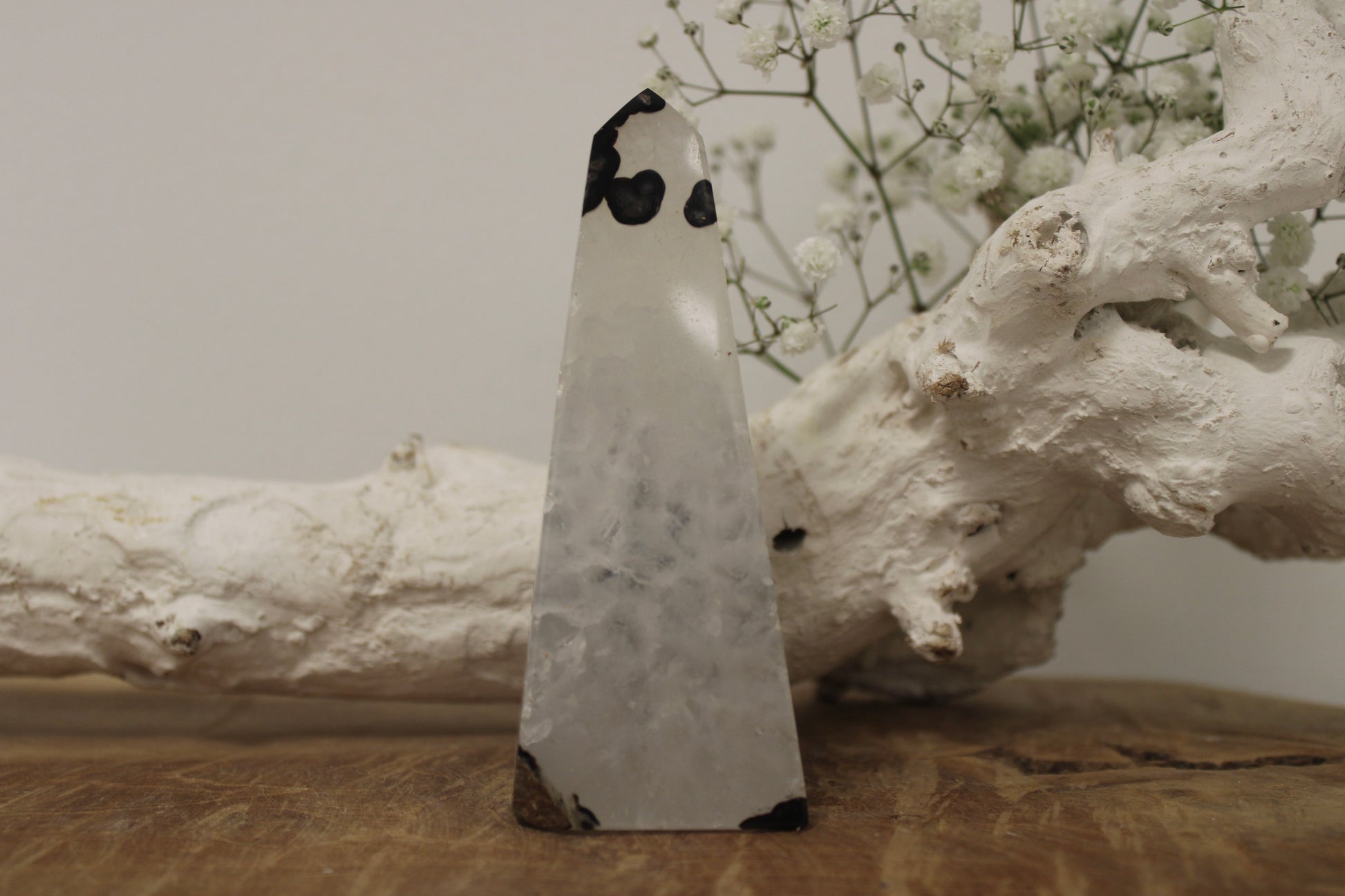 Agaat obelisk blauw - Gemstone Dreams