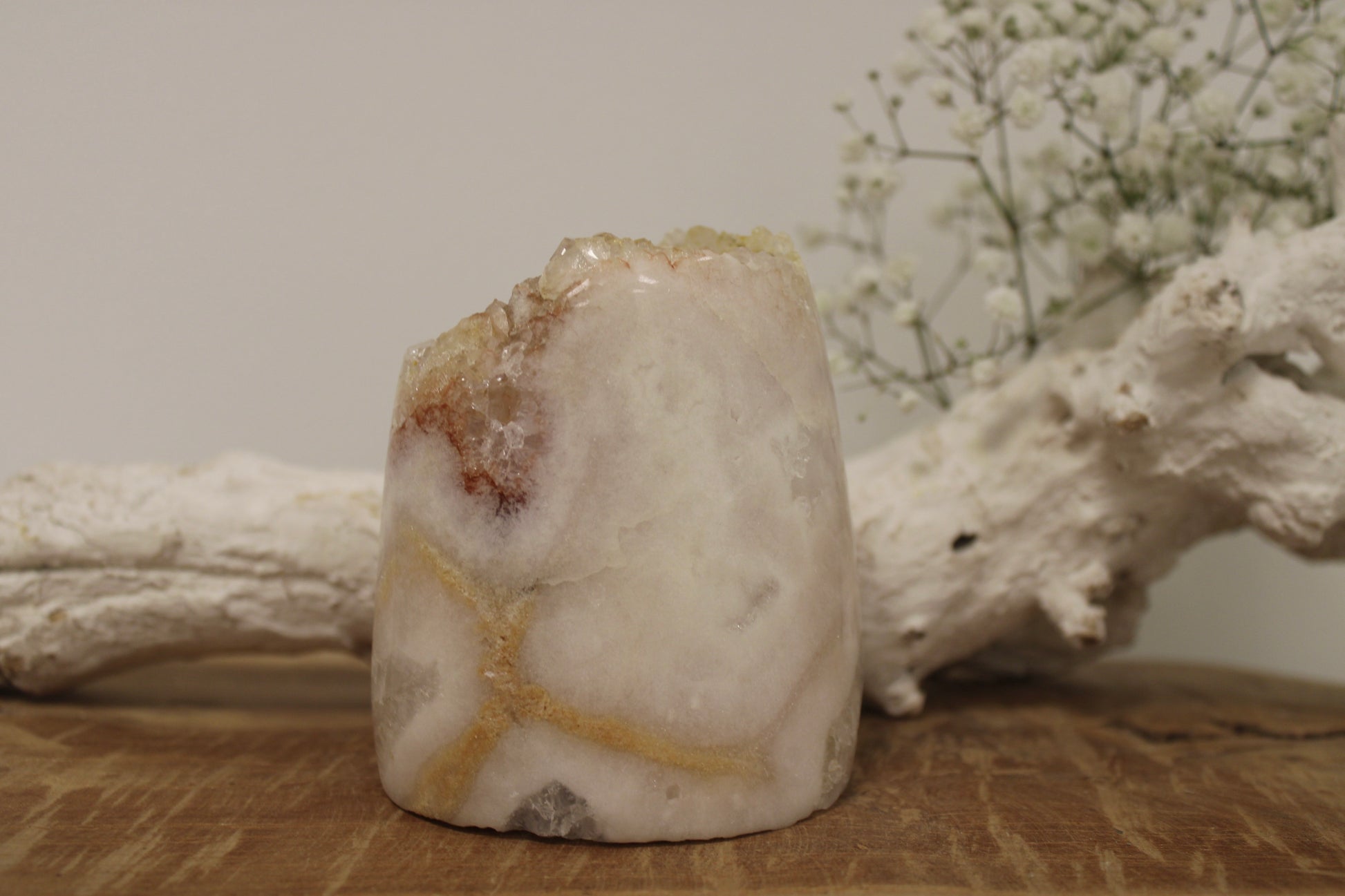 Roze amethist freeform - Gemstone Dreams