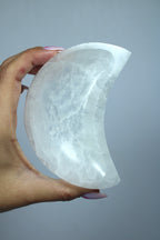 Selenite charging bowl flower
