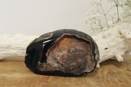 Agaat zwart/rood A+ kwaliteit - Gemstone Dreams