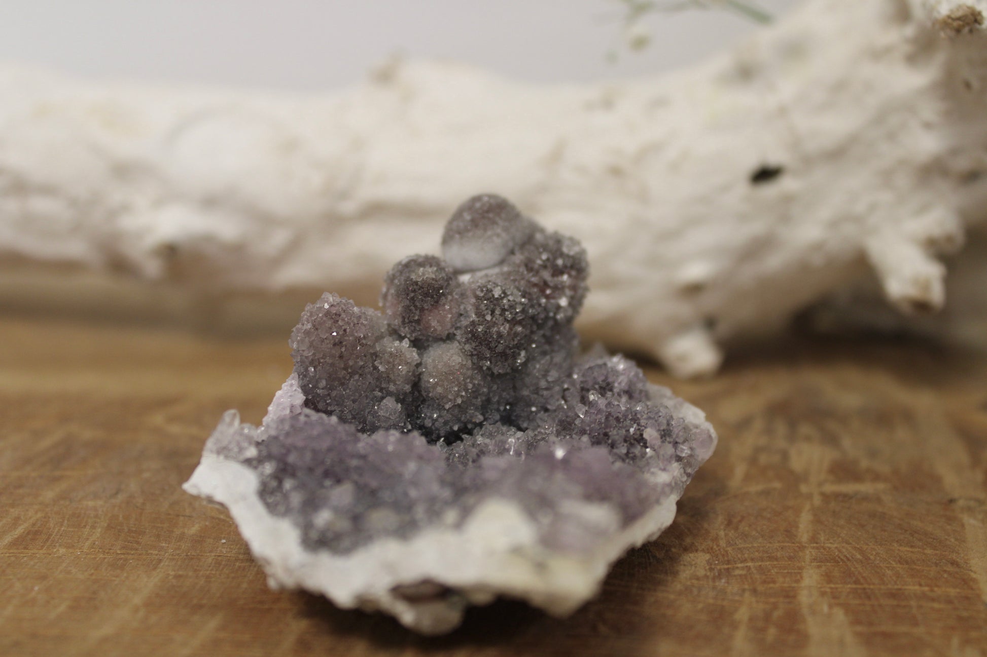 Flower amethyst cluster - Gemstone Dreams