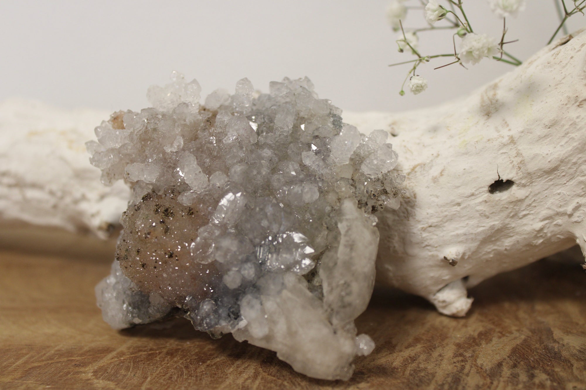 Flower amethyst cluster - Gemstone Dreams