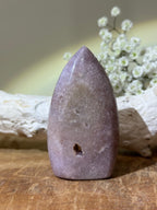 Roze amethist vlam - Gemstone Dreams