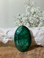 Malachiet palmsteen A+ kwaliteit - Gemstone Dreams