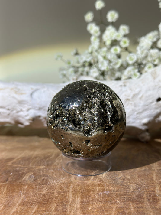 Pyrite sphere A+ quality