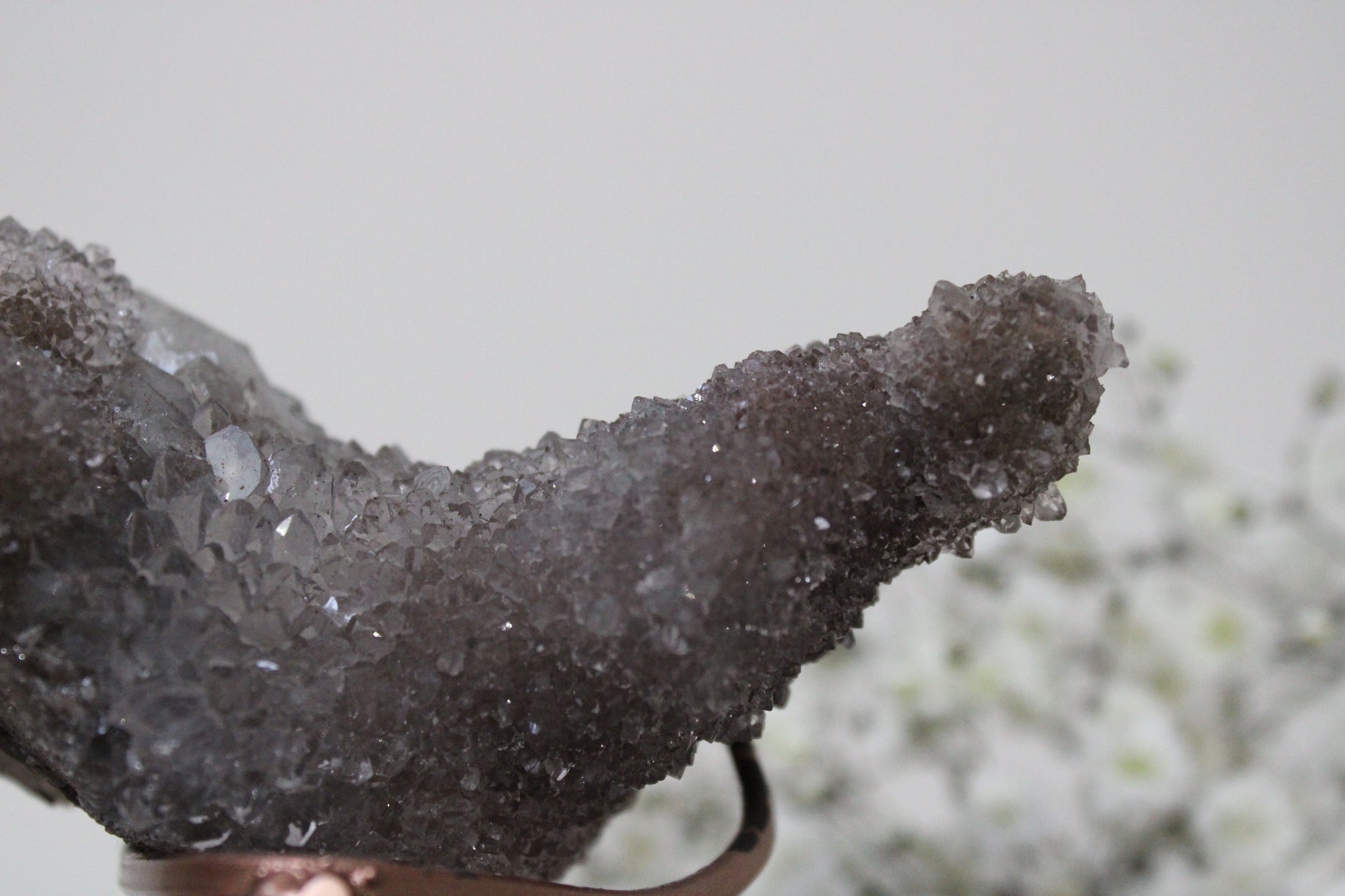 Amethist stalactiet op standaard - Gemstone Dreams