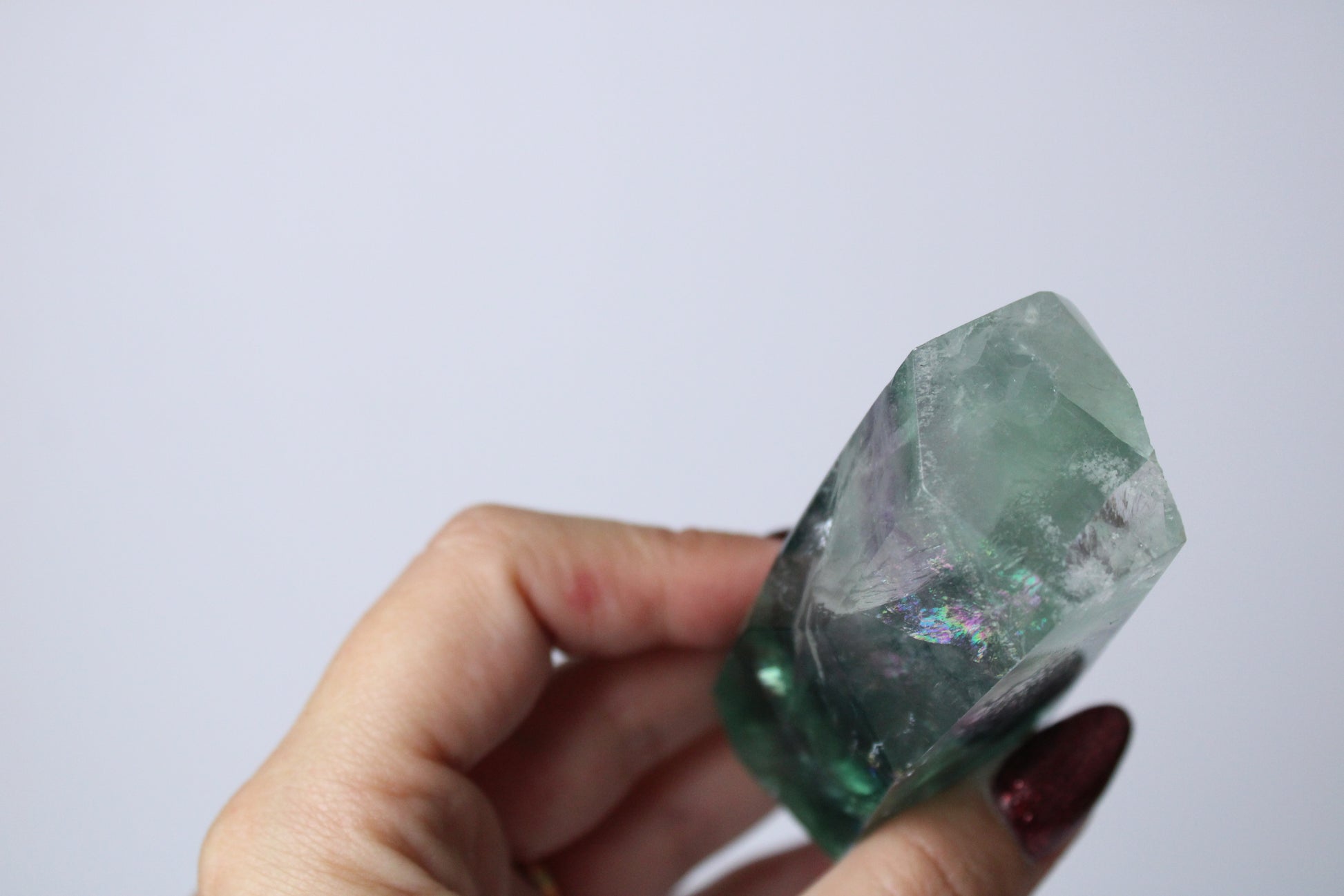 Regenboog fluoriet freeform - Gemstone Dreams
