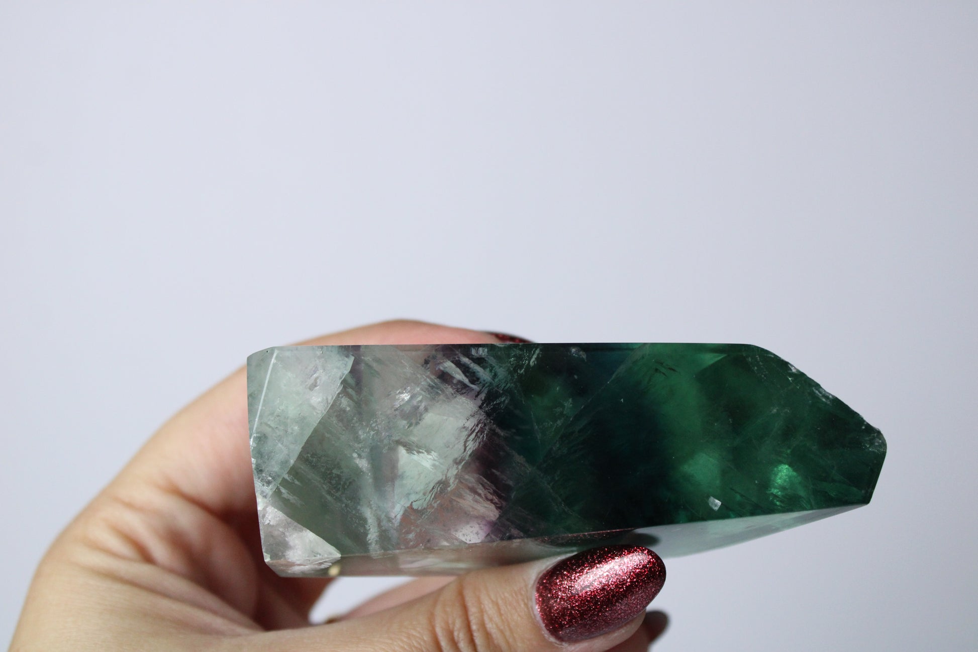 Regenboog fluoriet freeform - Gemstone Dreams