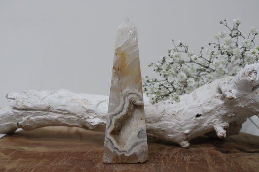 Agaat obelisk druzy - Gemstone Dreams