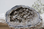Amethist stalactiet agaatgeode - Gemstone Dreams