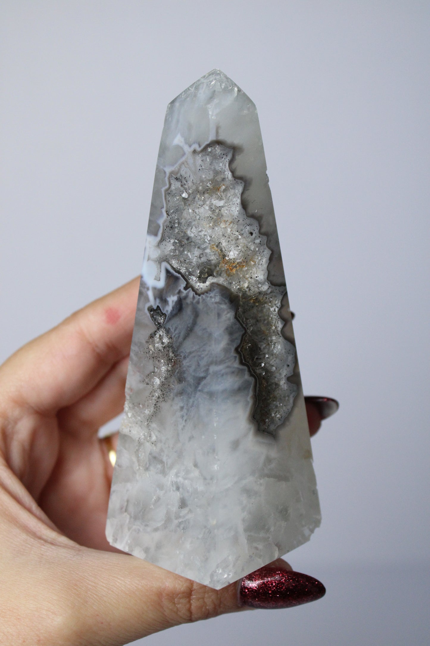 Agaat obelisk - Gemstone Dreams