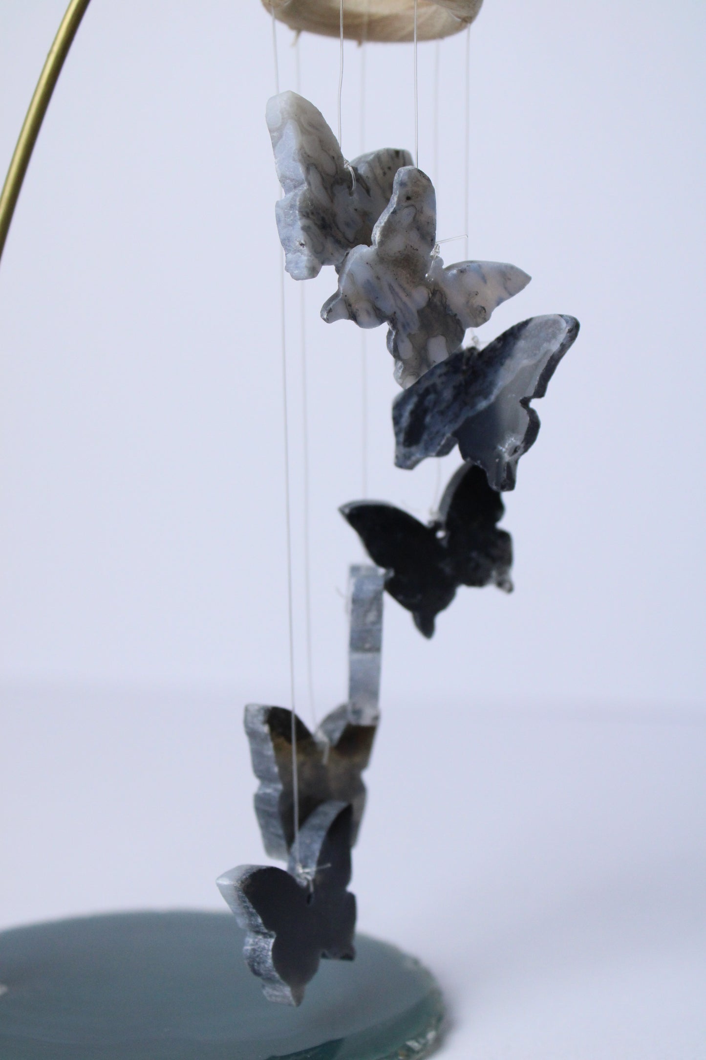 Windgong vlinders agaat - Gemstone Dreams