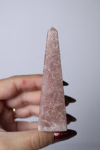 Roze amethist torentje - Gemstone Dreams