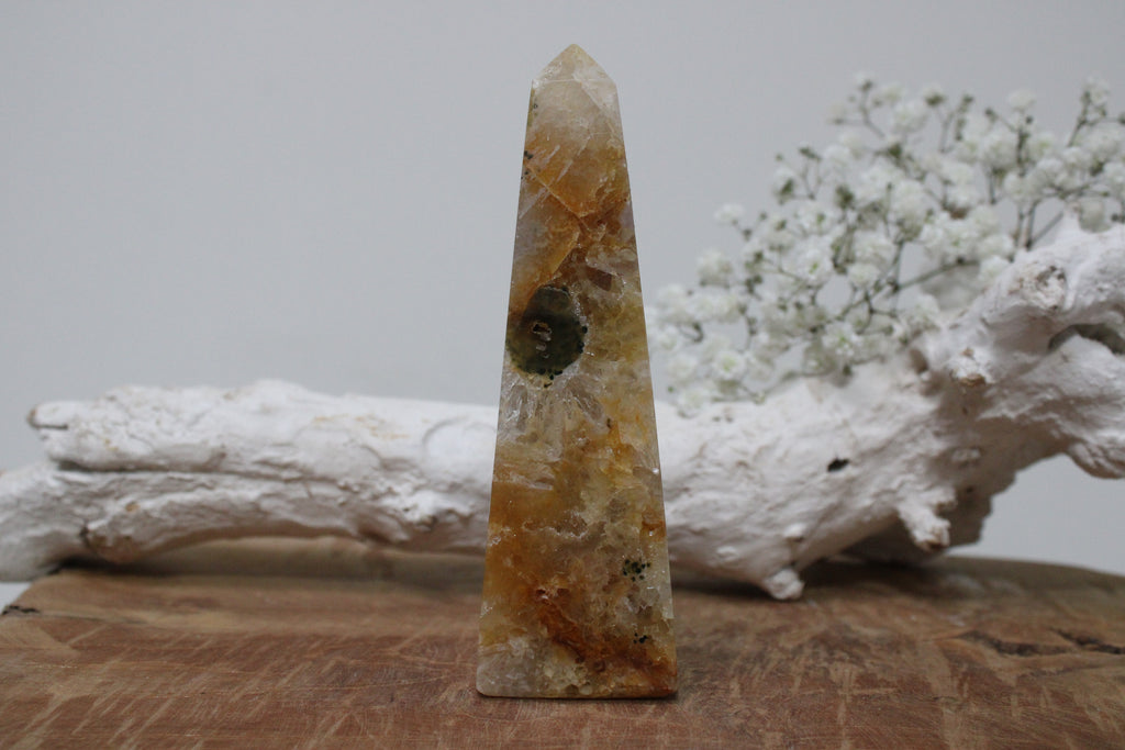 Roze amethist toren - Gemstone Dreams