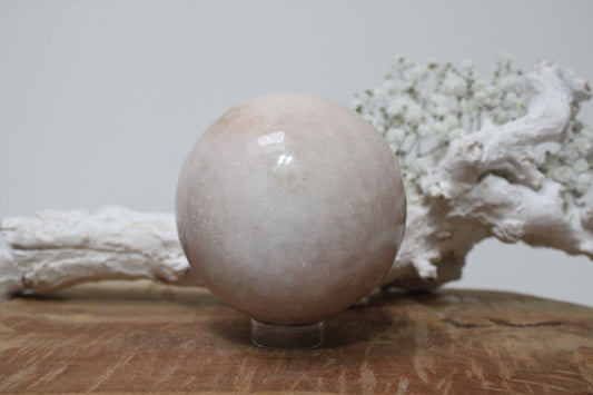 Pink amethyst sphere XL