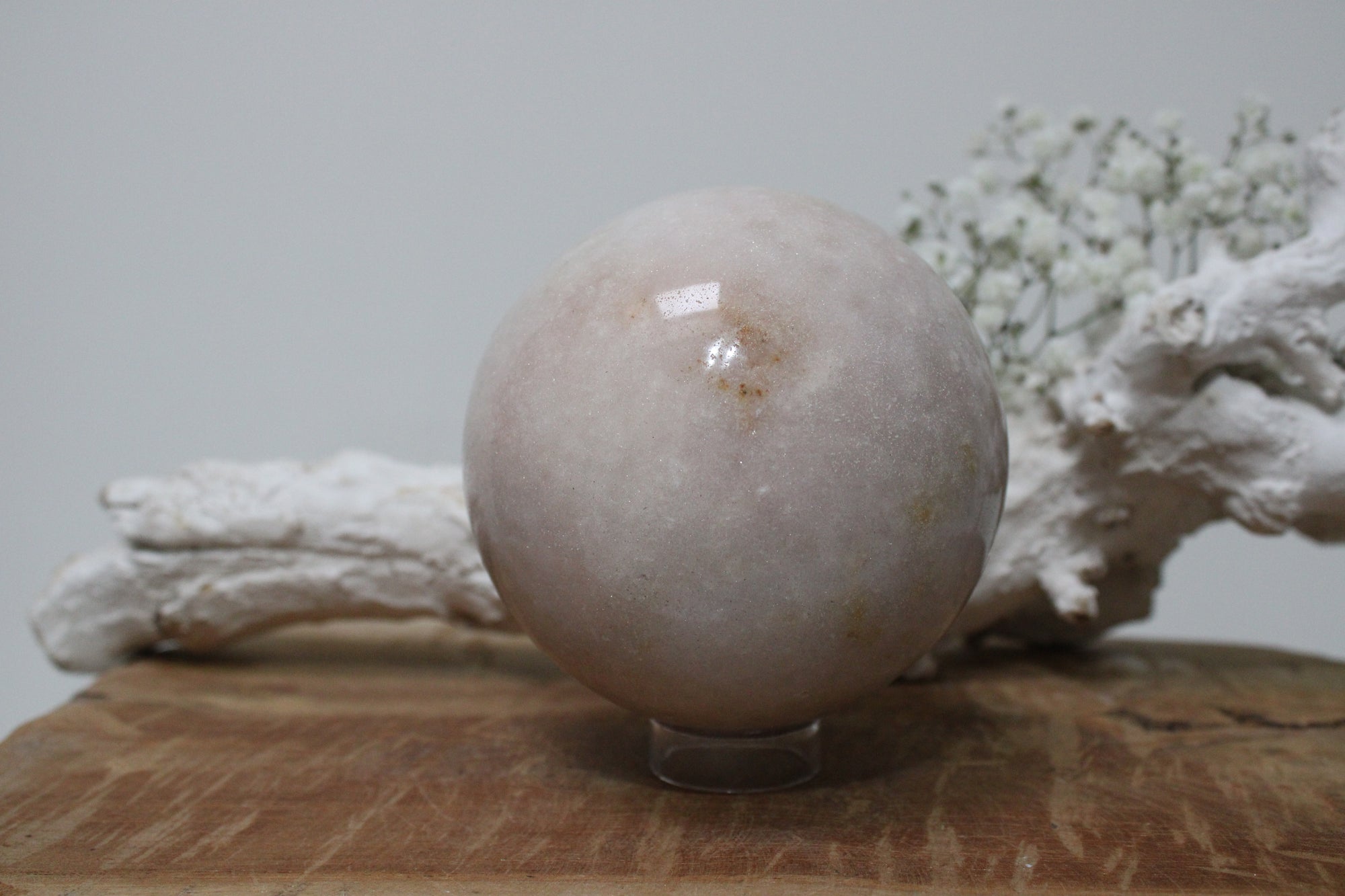 Roze amethist sphere XL - Gemstone Dreams