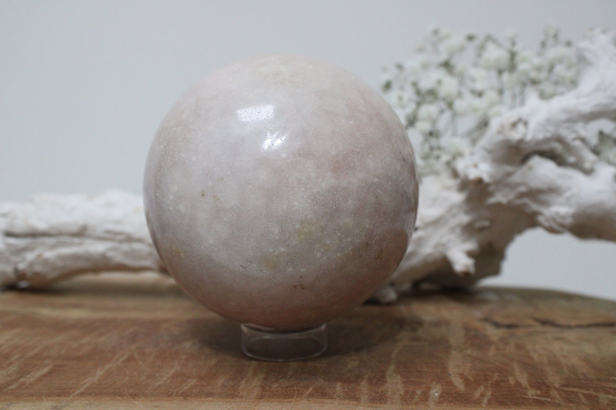 Roze amethist sphere XL - Gemstone Dreams