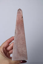 Roze amethist toren - Gemstone Dreams