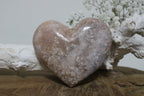 Roze amethist hart - Gemstone Dreams