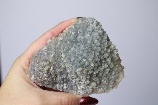 Sugar groene regenboog amethist cluster - Gemstone Dreams