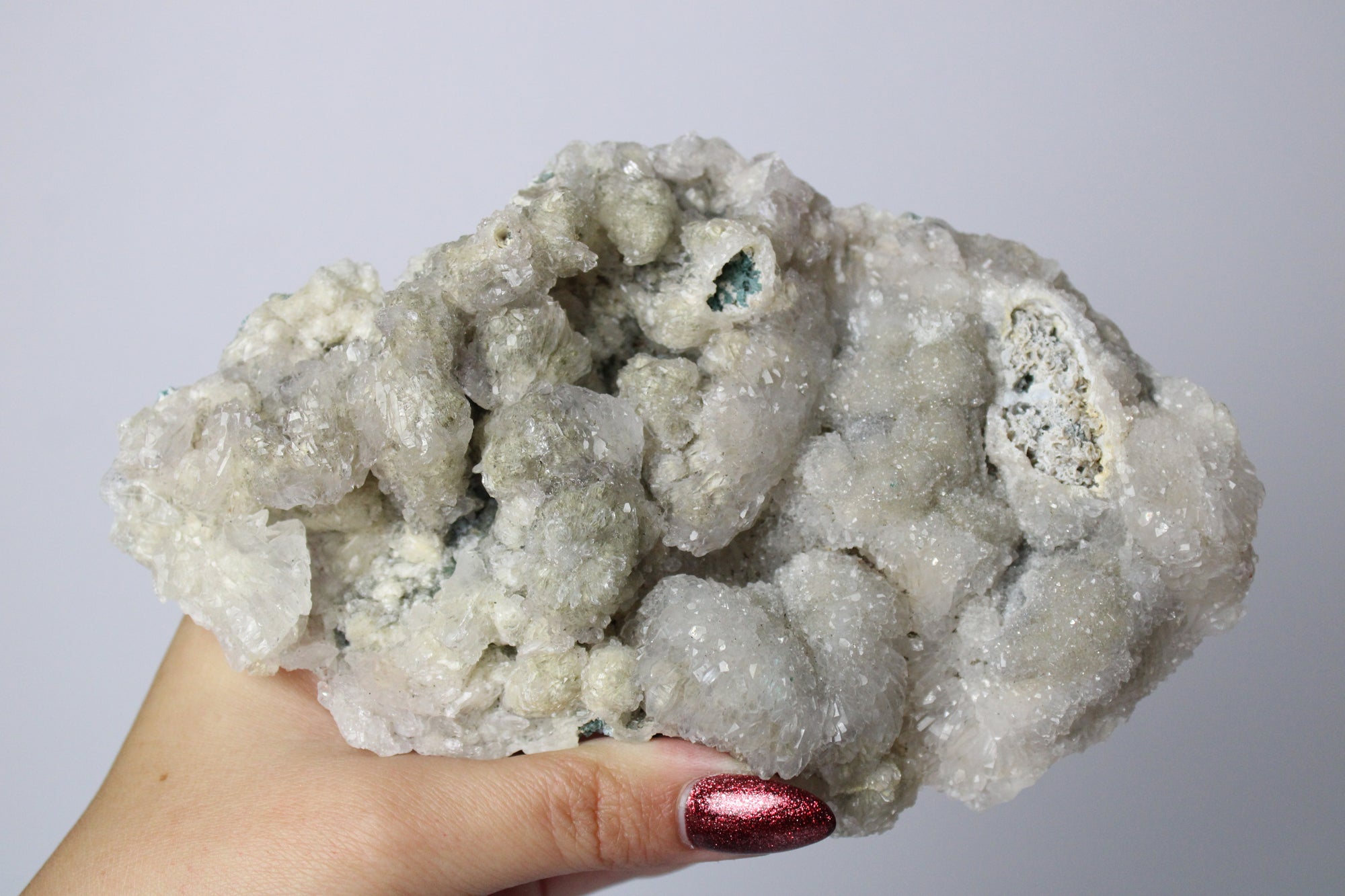 Flower amethyst cluster - Gemstone Dreams