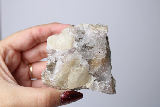 Regenboog amethist cluster (sugar) - Gemstone Dreams