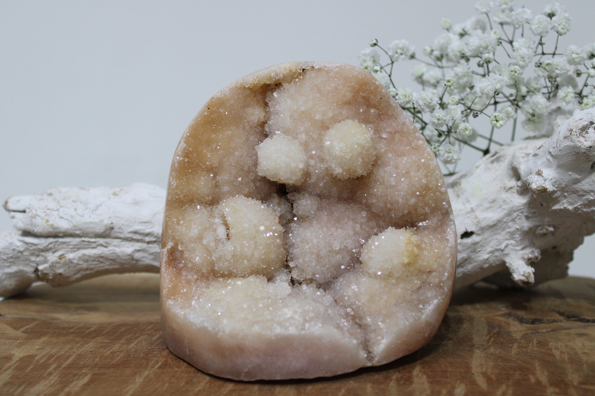 Roze amethist freeform - Gemstone Dreams