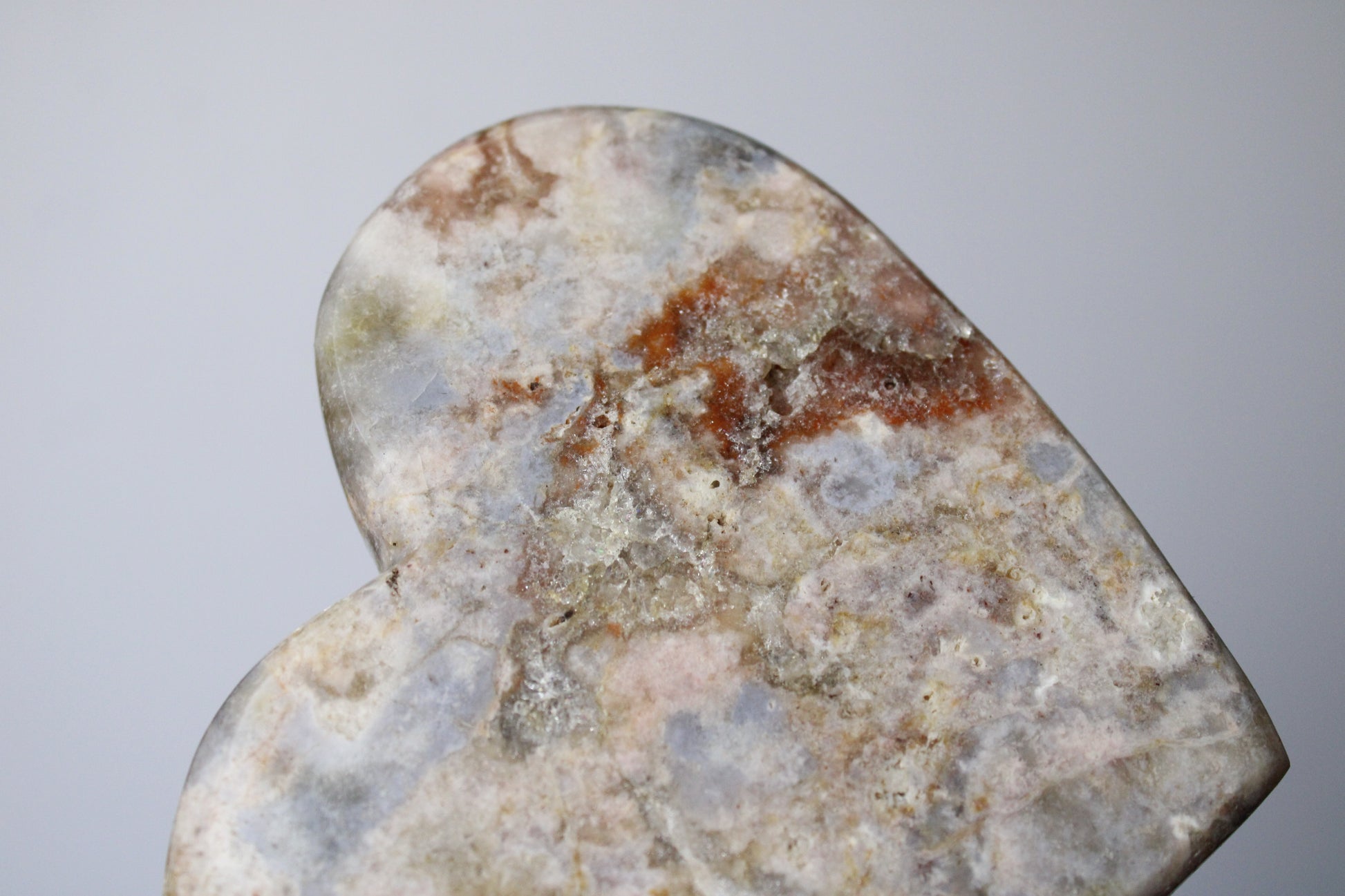 Roze amethist hart - Gemstone Dreams