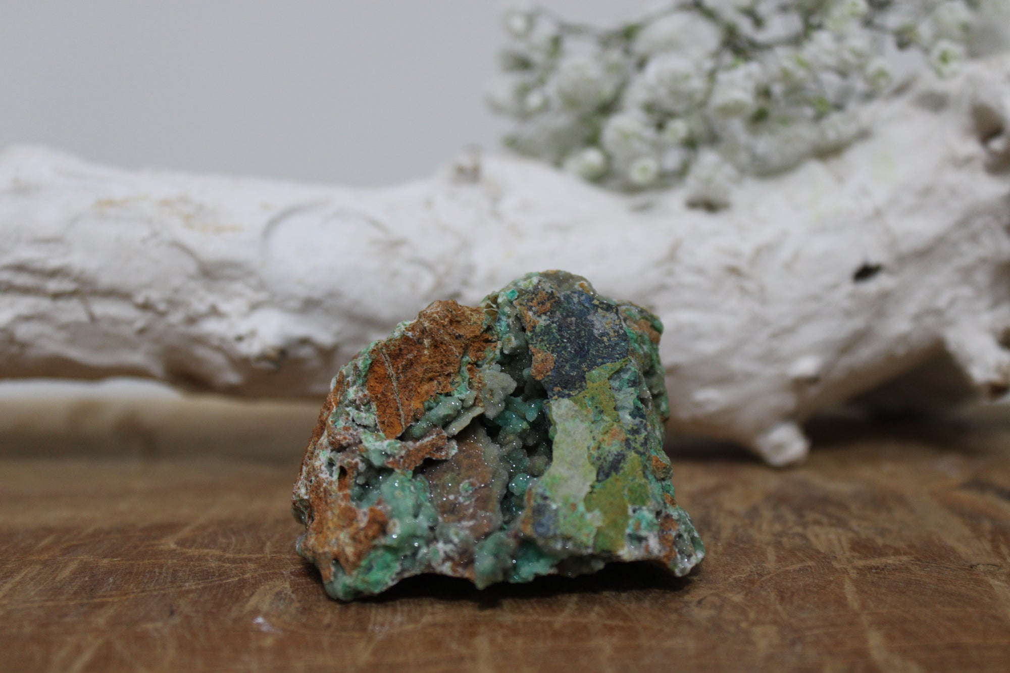 Chrysopraas cluster - Gemstone Dreams