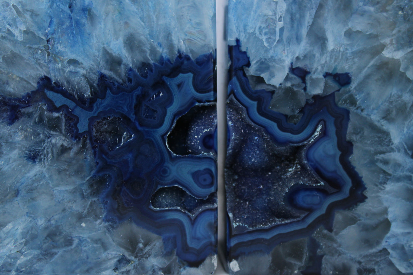 Gekleurde agaat boekensteunen - Gemstone Dreams