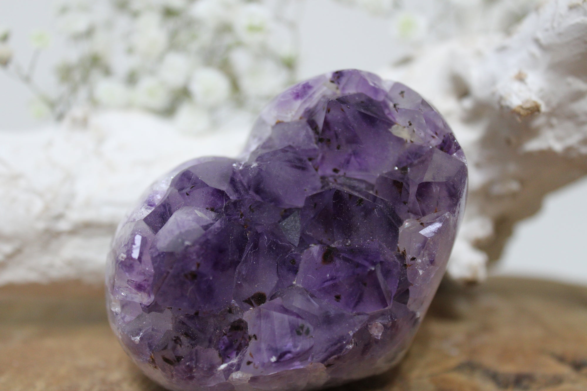 Amethist hart - Gemstone Dreams