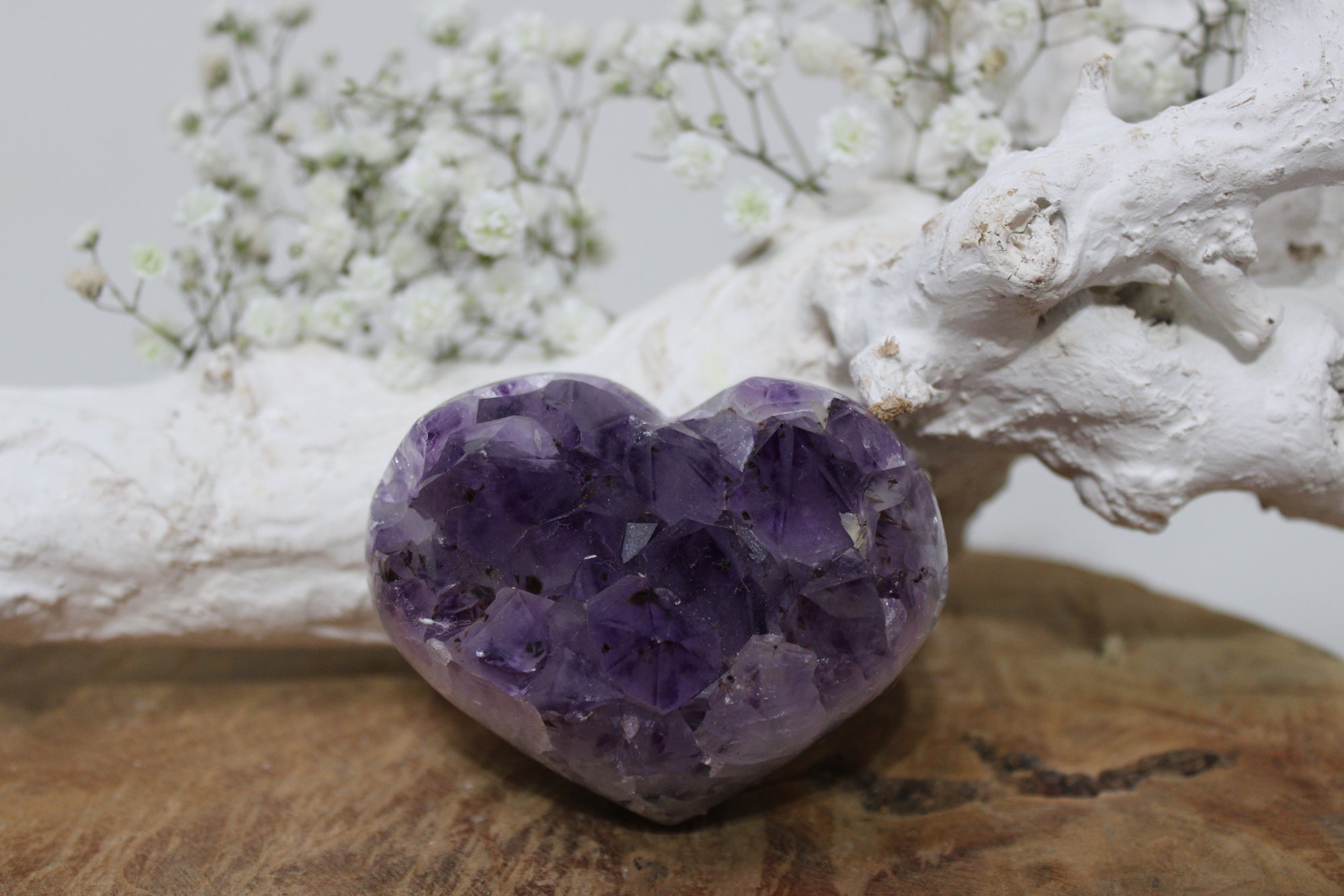 Amethist hart - Gemstone Dreams