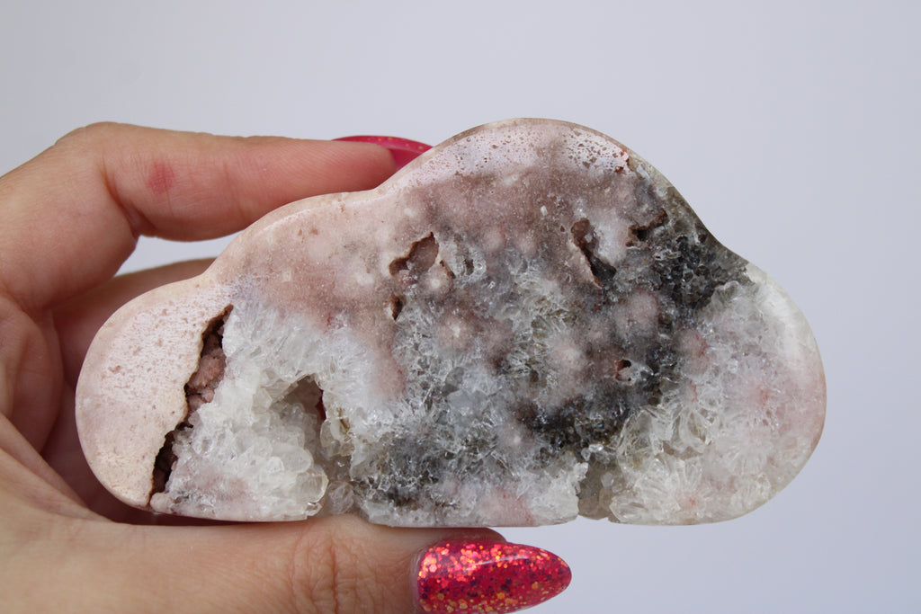 Roze amethist wolk - Gemstone Dreams