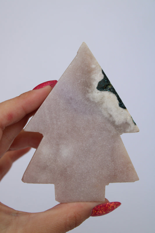 Roze amethist kerstboom - Gemstone Dreams