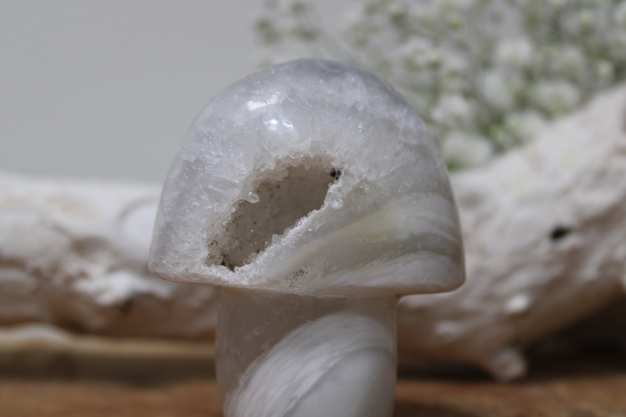 Agaat paddenstoel - Gemstone Dreams