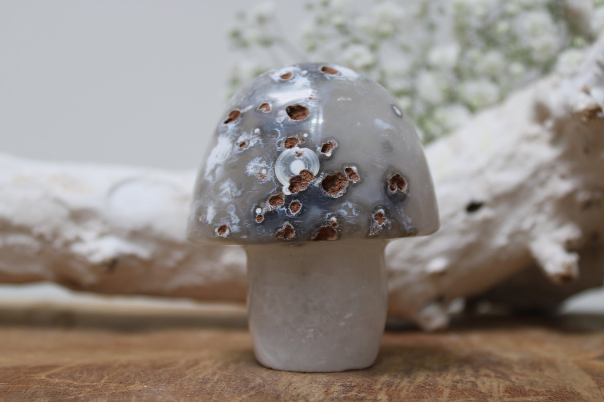 Agaat paddenstoel - Gemstone Dreams