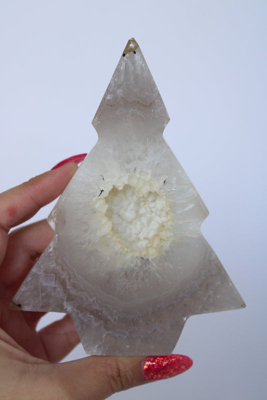 Agaat kerstboom sugar - Gemstone Dreams
