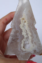 Agaat kerstboom sugar druzy - Gemstone Dreams