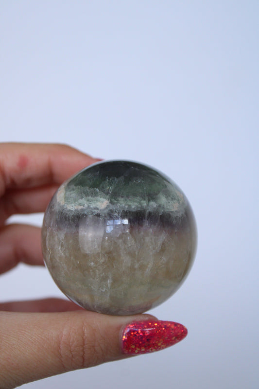 Regenboog fluoriet sphere - Gemstone Dreams